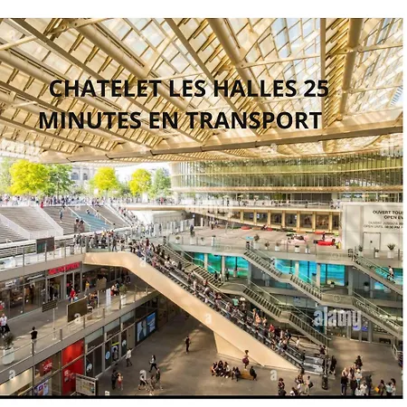 Cosy T2 A 5 Minutes De Metro 12-proche Paris-stade De France Apartment